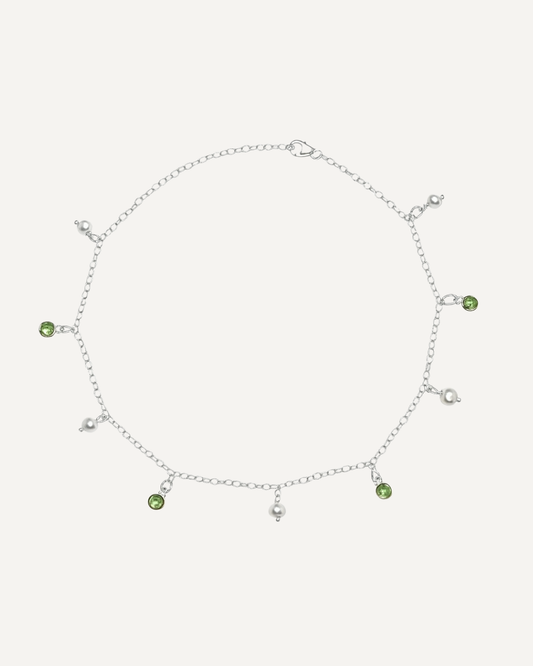 Aurora Necklace in Silver